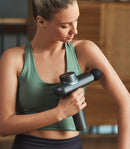 Pistola de Massagem Muscular Profissional – 99 Níveis de Intensidade