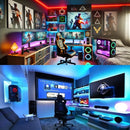 Fita LED RGB Decorativa 5M – Controle Remoto, Várias Cores, Adesiva, Ideal para Quartos, Setup Gamer e Ambientes Modernos