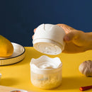 Mini Processador Elétrico de Alimentos Portátil - 250ml | USB | 3 Lâminas de Aço Inox