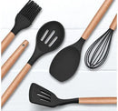 Kit de Utensílios de Cozinha em Silicone – Conjunto Completo com 12 Peças