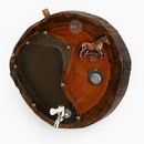 Abridor de Parede Premium Com Reservatório de Cachaça + Caneca Rústica de Brinde