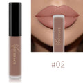 NICEFACE - Batons Líquidos Matte Nude: Impermeável, Brilho Labial de Longa Duração, Veludo Vermelho Sexy, Maquiagem Feminina, Cosméticos de Alta Qualidade