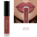 NICEFACE - Batons Líquidos Matte Nude: Impermeável, Brilho Labial de Longa Duração, Veludo Vermelho Sexy, Maquiagem Feminina, Cosméticos de Alta Qualidade