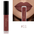 NICEFACE - Batons Líquidos Matte Nude: Impermeável, Brilho Labial de Longa Duração, Veludo Vermelho Sexy, Maquiagem Feminina, Cosméticos de Alta Qualidade