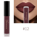 NICEFACE - Batons Líquidos Matte Nude: Impermeável, Brilho Labial de Longa Duração, Veludo Vermelho Sexy, Maquiagem Feminina, Cosméticos de Alta Qualidade