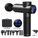 Pistola de Massagem Muscular Profissional – 99 Níveis de Intensidade