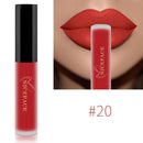 NICEFACE - Batons Líquidos Matte Nude: Impermeável, Brilho Labial de Longa Duração, Veludo Vermelho Sexy, Maquiagem Feminina, Cosméticos de Alta Qualidade