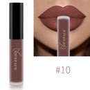 NICEFACE - Batons Líquidos Matte Nude: Impermeável, Brilho Labial de Longa Duração, Veludo Vermelho Sexy, Maquiagem Feminina, Cosméticos de Alta Qualidade