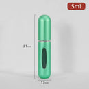 Garrafa de Perfume Recarregável Mini: Portátil e Elegante, Atomizer Spray Container para Cosméticos, Ideal para Viagens - 5ml e 8ml