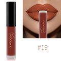 NICEFACE - Batons Líquidos Matte Nude: Impermeável, Brilho Labial de Longa Duração, Veludo Vermelho Sexy, Maquiagem Feminina, Cosméticos de Alta Qualidade
