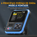 FNIRSI-Mini DSO-TC3 - Osciloscópio Digital 3 em 1, Compacto e Multifuncional