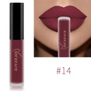 NICEFACE - Batons Líquidos Matte Nude: Impermeável, Brilho Labial de Longa Duração, Veludo Vermelho Sexy, Maquiagem Feminina, Cosméticos de Alta Qualidade