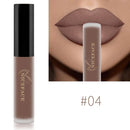NICEFACE - Batons Líquidos Matte Nude: Impermeável, Brilho Labial de Longa Duração, Veludo Vermelho Sexy, Maquiagem Feminina, Cosméticos de Alta Qualidade