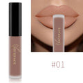 NICEFACE - Batons Líquidos Matte Nude: Impermeável, Brilho Labial de Longa Duração, Veludo Vermelho Sexy, Maquiagem Feminina, Cosméticos de Alta Qualidade