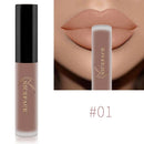 NICEFACE - Batons Líquidos Matte Nude: Impermeável, Brilho Labial de Longa Duração, Veludo Vermelho Sexy, Maquiagem Feminina, Cosméticos de Alta Qualidade